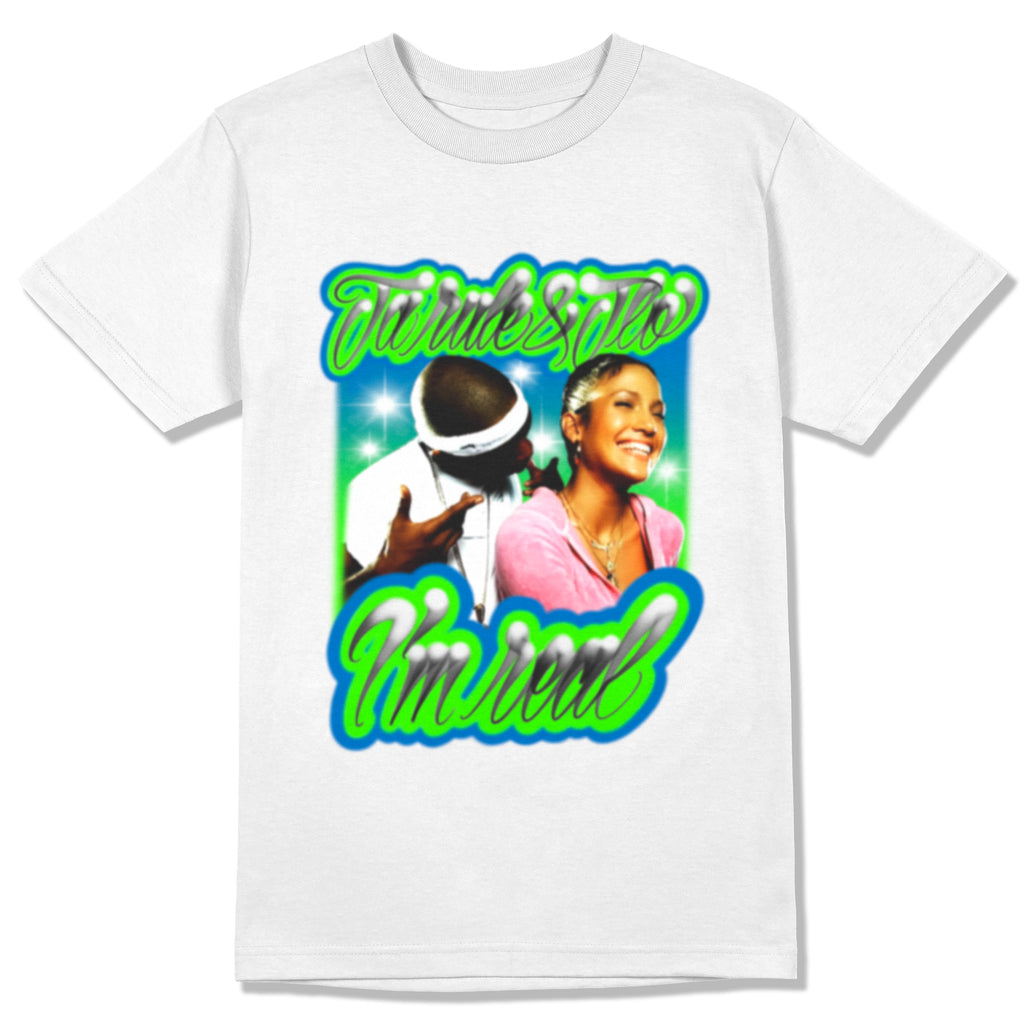 "JENNIFER LOPEZ FEAT JA RULE - I'M REAL " LEGENDS TEE SHIRT