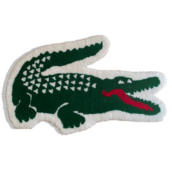 Lacoste Crocodile Rug, Magenta