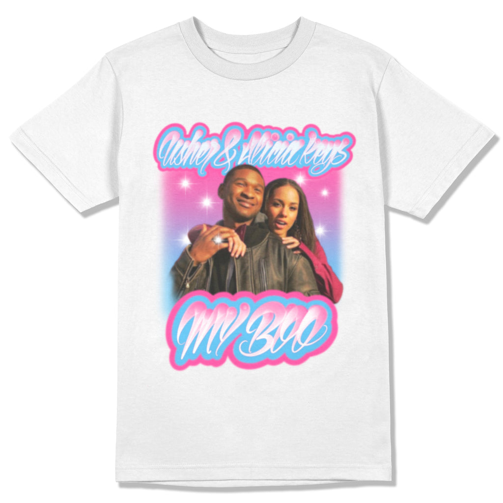 "USHER/ ALICIA KEY - MY BOO" LEGENDS TEE SHIRT