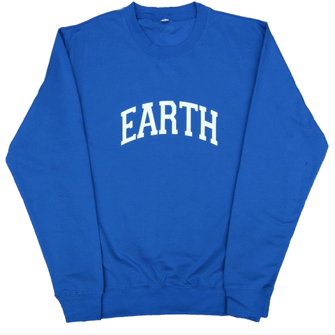 "EARTH" CREWNECK - GLOW IN THE DARK