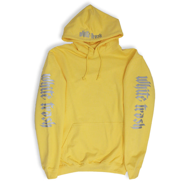 LEMON 'WHITE TRASH' OVERSIZED HOODIE (3M)