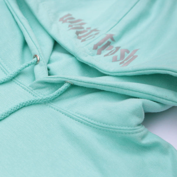 MINT 'WHITE TRASH' OVERSIZED HOODIE (3M)