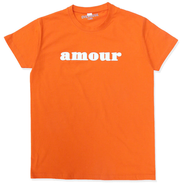 AMOUR TEE SHIRT (CITRUS/ WHITE)