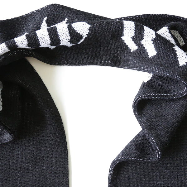 WHITE TRASH SUPPORTERS SCARF